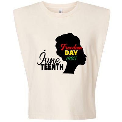 Juneteenth Freedom Day 1865 Garment-Dyed Women's Muscle Tee