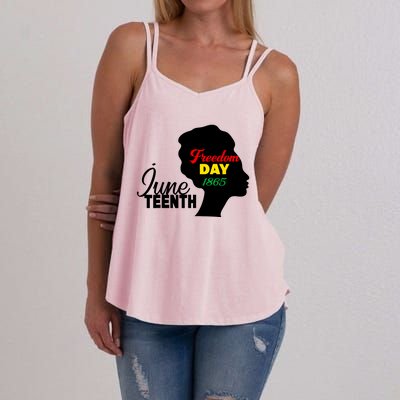 Juneteenth Freedom Day 1865 Women's Strappy Tank