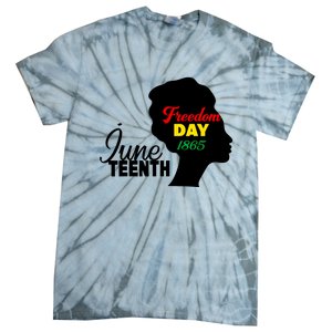 Juneteenth Freedom Day 1865 Tie-Dye T-Shirt