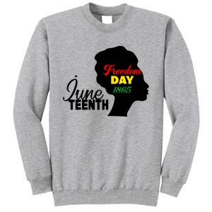 Juneteenth Freedom Day 1865 Tall Sweatshirt