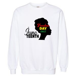 Juneteenth Freedom Day 1865 Garment-Dyed Sweatshirt