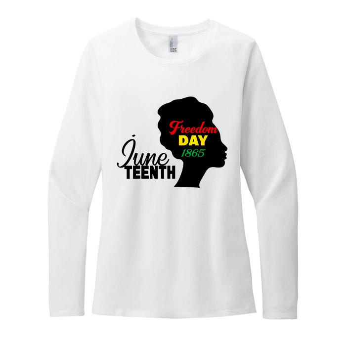 Juneteenth Freedom Day 1865 Womens CVC Long Sleeve Shirt