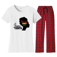 Juneteenth Freedom Day 1865 Women's Flannel Pajama Set