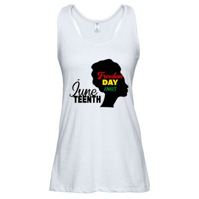 Juneteenth Freedom Day 1865 Ladies Essential Flowy Tank