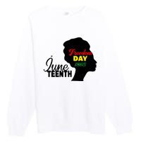 Juneteenth Freedom Day 1865 Premium Crewneck Sweatshirt