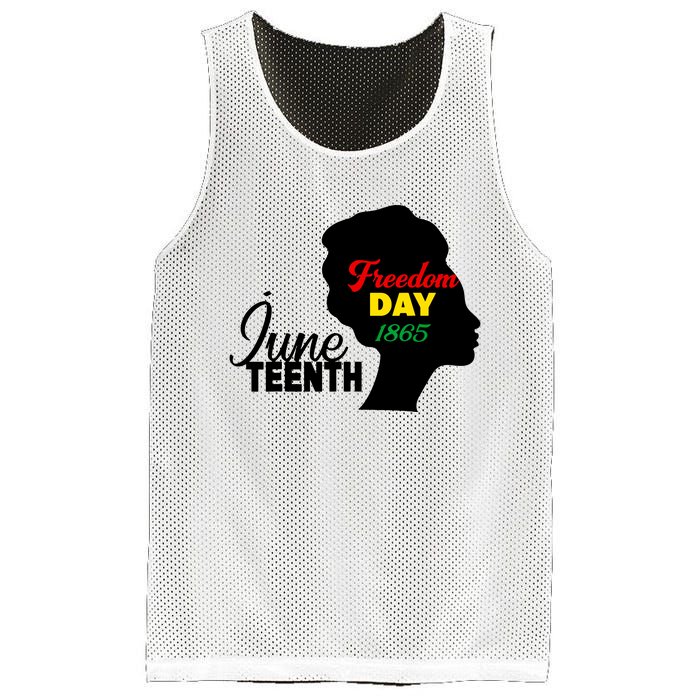 Juneteenth Freedom Day 1865 Mesh Reversible Basketball Jersey Tank