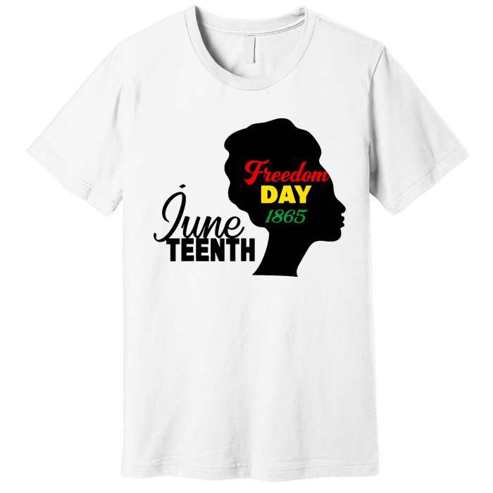 Juneteenth Freedom Day 1865 Premium T-Shirt