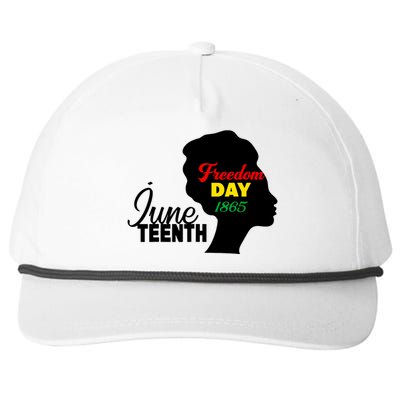 Juneteenth Freedom Day 1865 Snapback Five-Panel Rope Hat