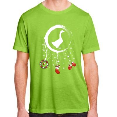 Joy Farm Dreamcatcher Merry Christmas Goose Gift Adult ChromaSoft Performance T-Shirt