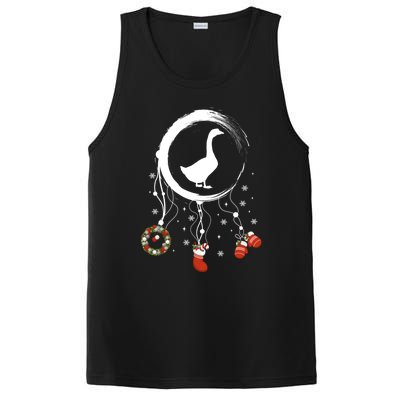 Joy Farm Dreamcatcher Merry Christmas Goose Gift PosiCharge Competitor Tank