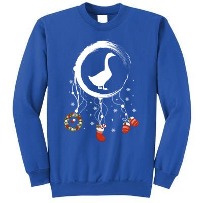 Joy Farm Dreamcatcher Merry Christmas Goose Gift Sweatshirt