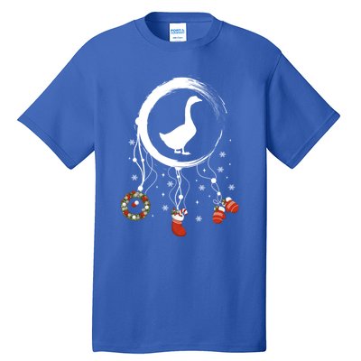 Joy Farm Dreamcatcher Merry Christmas Goose Gift Tall T-Shirt