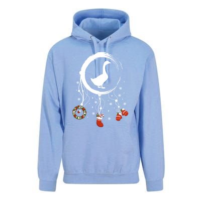 Joy Farm Dreamcatcher Merry Christmas Goose Gift Unisex Surf Hoodie