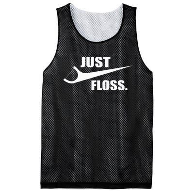 Just Floss Dentist Th Dental Assistant Dentistry Dds Mesh Reversible Basketball Jersey Tank