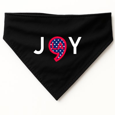 Joy For Everyone Joy To The World~ USA-Made Doggie Bandana
