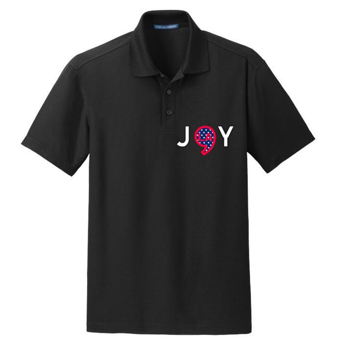 Joy For Everyone Joy To The World~ Dry Zone Grid Polo