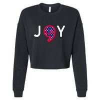 Joy For Everyone Joy To The World~ Cropped Pullover Crew