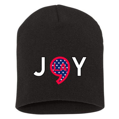 Joy For Everyone Joy To The World~ Short Acrylic Beanie