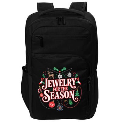 Jewelry For Every Season Festive Holidays Ornaments Funny Impact Tech Backpack