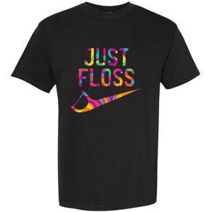 Just Floss Funny Dental Oral Hygienist Rdh Dentist Assistant Garment-Dyed Heavyweight T-Shirt