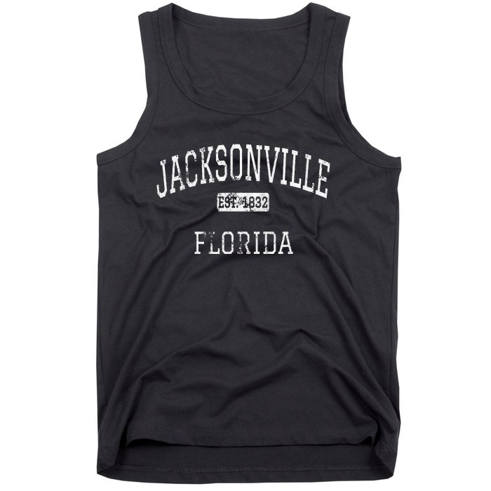 Jacksonville Florida FL Vintage Tank Top