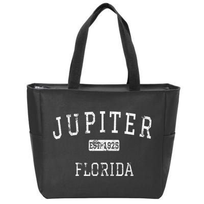 Jupiter Florida FL Vintage Zip Tote Bag