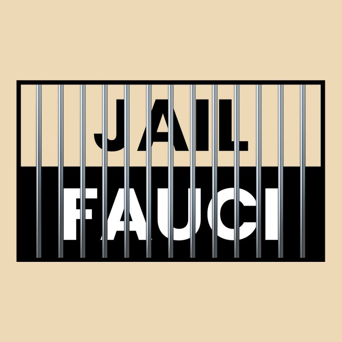 Jail Fauci Funny Fauci For Jail Zip Tote Bag