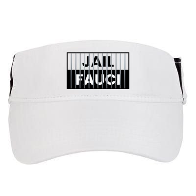 Jail Fauci Funny Fauci For Jail Adult Drive Performance Visor