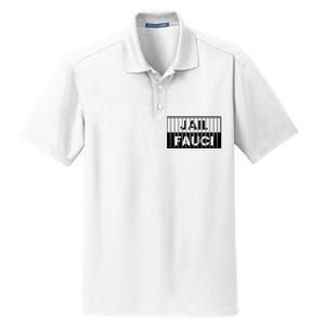 Jail Fauci Funny Fauci For Jail Dry Zone Grid Polo