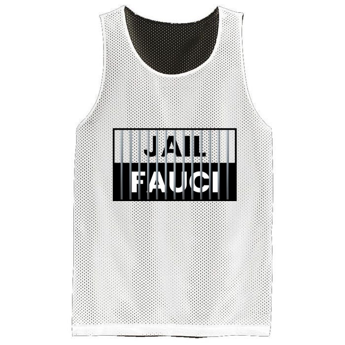 Jail Fauci Funny Fauci For Jail Mesh Reversible Basketball Jersey Tank