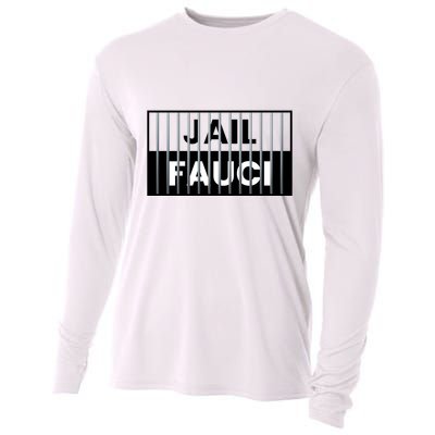 Jail Fauci Funny Fauci For Jail Cooling Performance Long Sleeve Crew