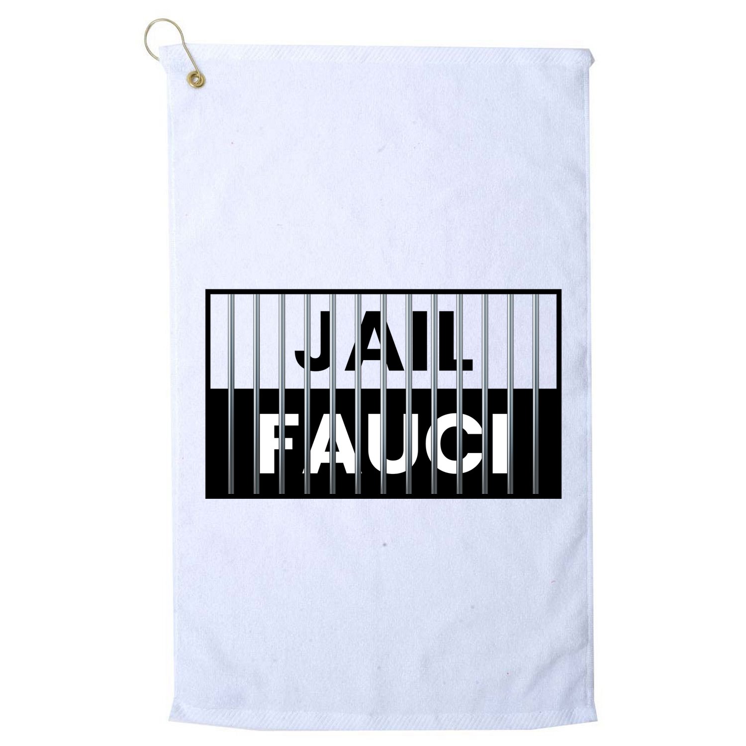 Jail Fauci Funny Fauci For Jail Golf Towel