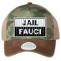 Jail Fauci Funny Fauci For Jail Legacy Tie Dye Trucker Hat