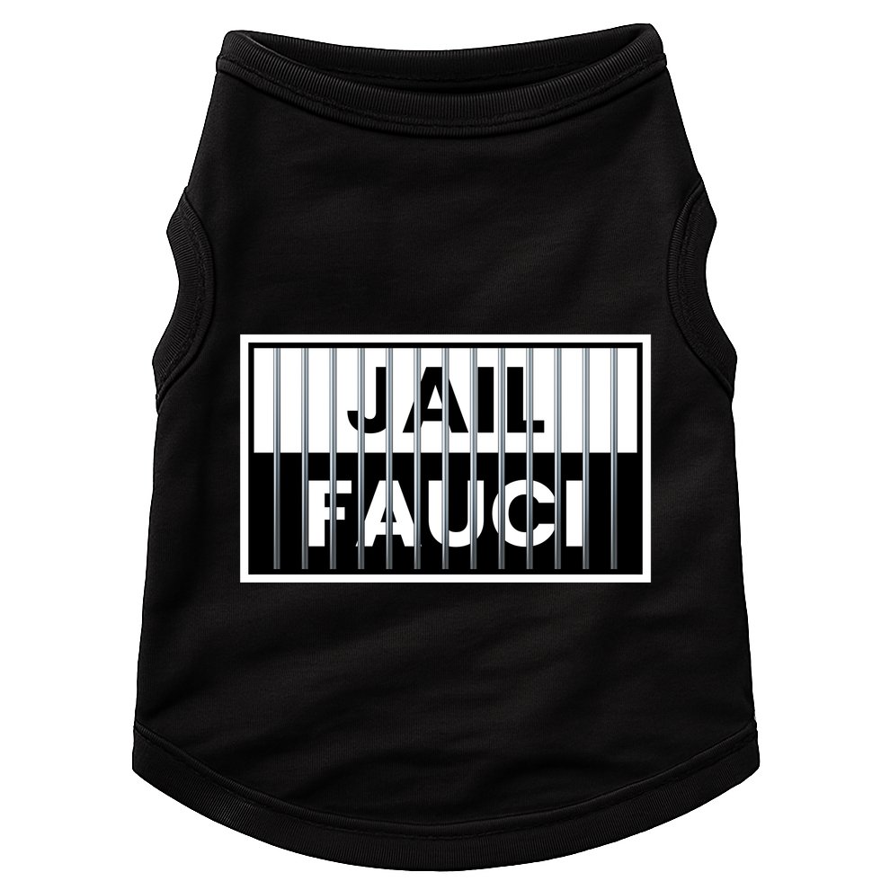 Jail Fauci Funny Fauci For Jail Doggie Tank