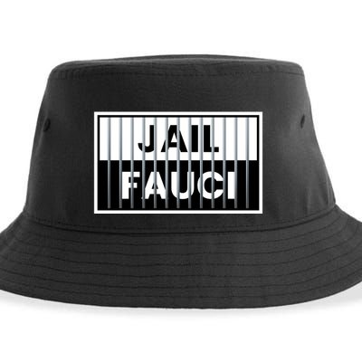 Jail Fauci Funny Fauci For Jail Sustainable Bucket Hat