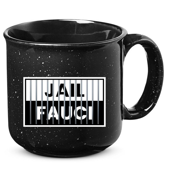 Jail Fauci Funny Fauci For Jail 15oz Campfire Ceramic Mug