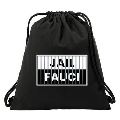 Jail Fauci Funny Fauci For Jail Drawstring Bag