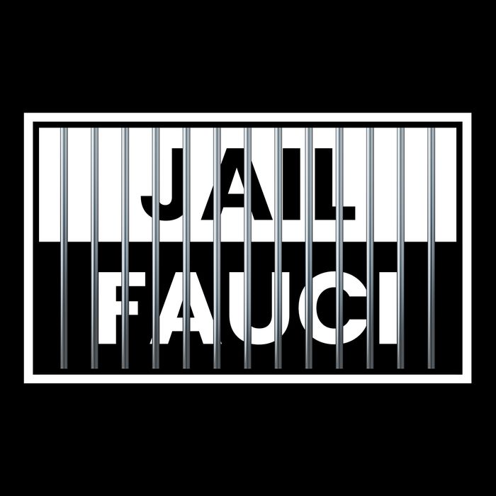 Jail Fauci Funny Fauci For Jail Drawstring Bag