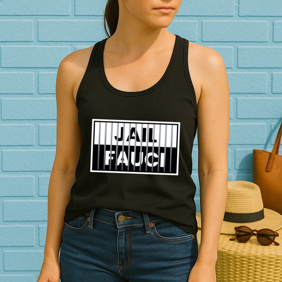 Jail Fauci Funny Fauci For Jail Womens Tank Top