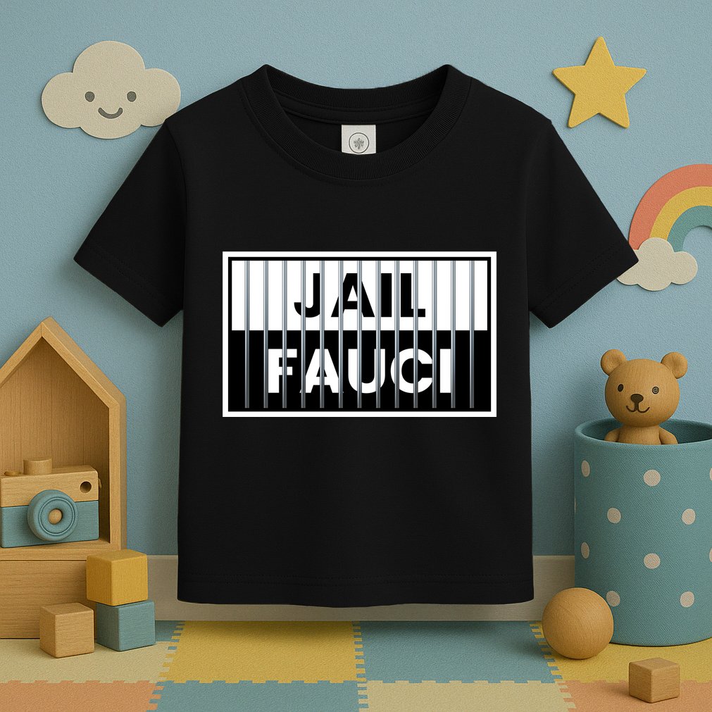 Jail Fauci Funny Fauci For Jail Toddler T-Shirt