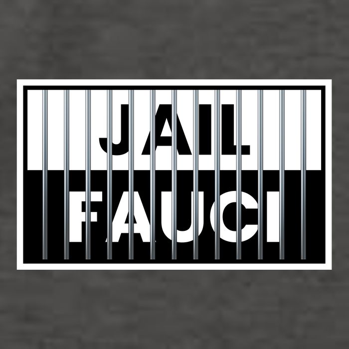 Jail Fauci Funny Fauci For Jail Vector Backpack