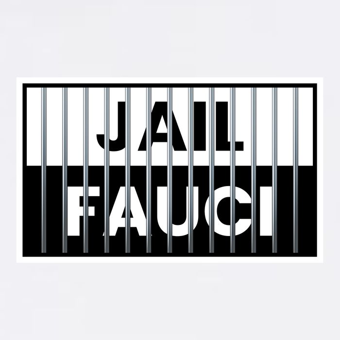 Jail Fauci Funny Fauci For Jail Garment-Dyed Sweatshirt