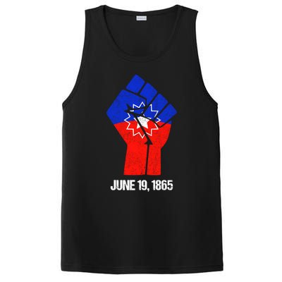 Junenth Fist Freedom Day Flag Black History Remembrance Gift PosiCharge Competitor Tank