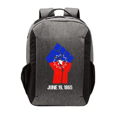 Junenth Fist Freedom Day Flag Black History Remembrance Gift Vector Backpack