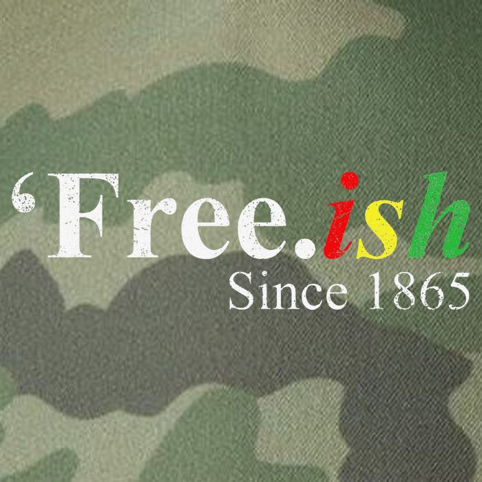 Juneteenth Freeish Freeish Since 1865 Legacy Tie Dye Trucker Hat