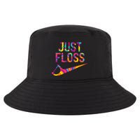 Just Floss Funny Parody Logo Meme Cool Comfort Performance Bucket Hat