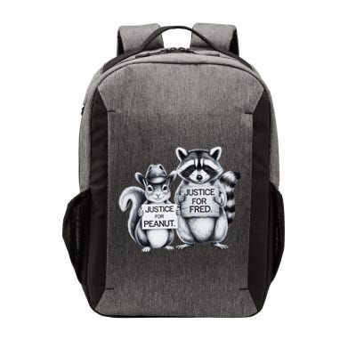 Justice For Fred The Raccoon And The Peanut The Squirrel Vector Backpack