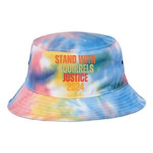 Justice For Fred The Raccoon And The Peanut The Squirrel Tie Dye Newport Bucket Hat