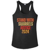 Justice For Fred The Raccoon And The Peanut The Squirrel Ladies PosiCharge Competitor Racerback Tank