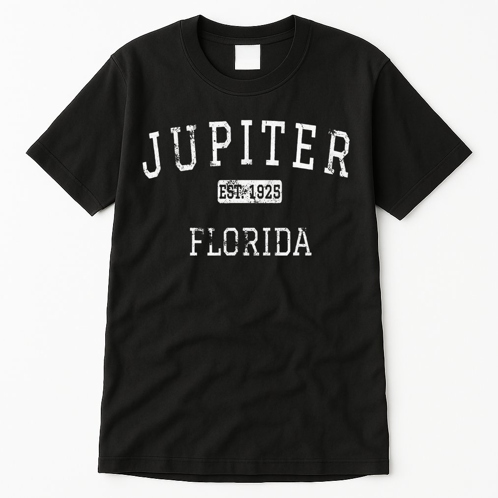 Jupiter Florida Fl Vintage Tall T-Shirt